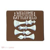 Cool Chess Welcome To The Battlefield Mousepad thumb 0