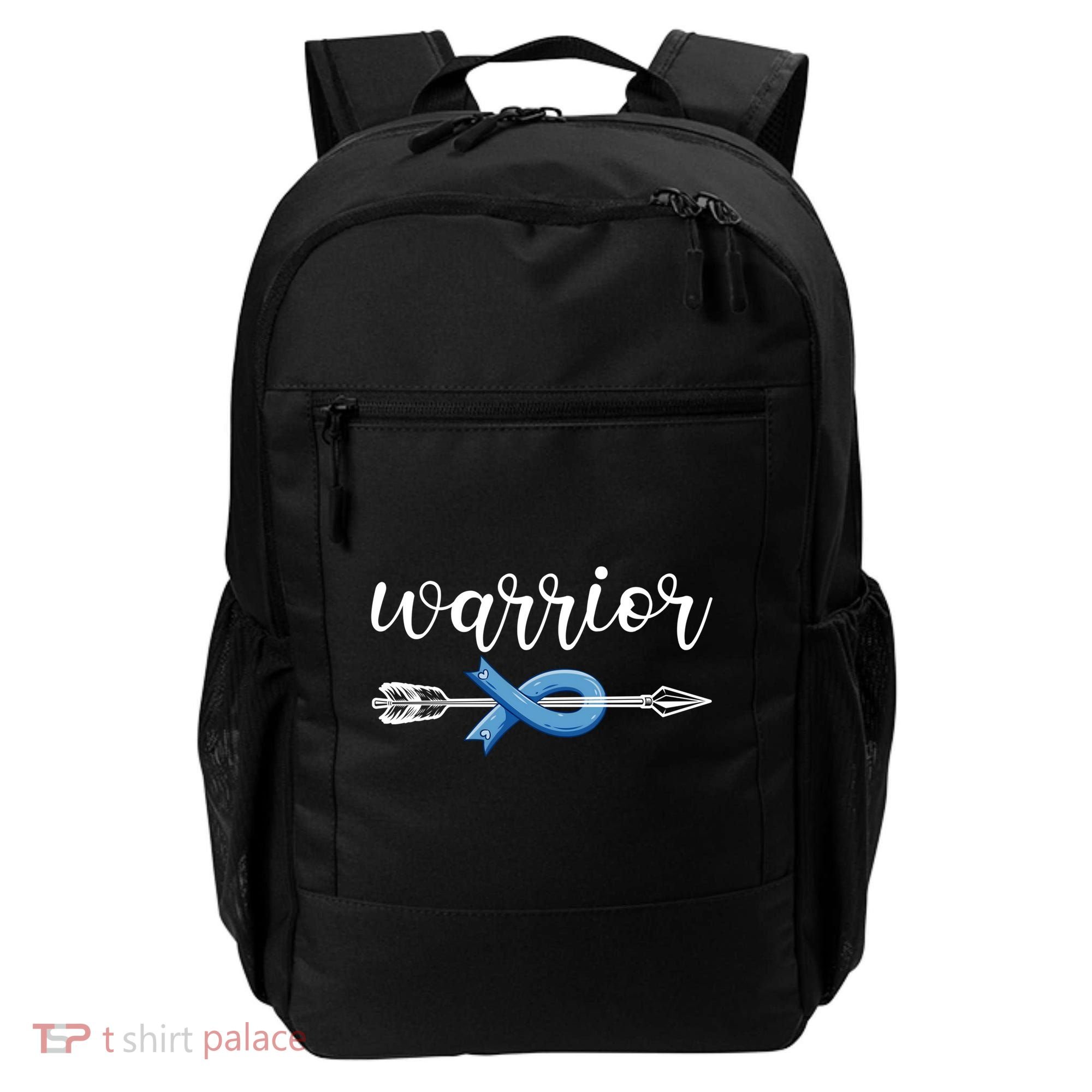 Colon Cancer Warrior Colon Cancer Awareness Meaningful Gift Backpack