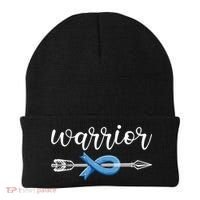 Colon Cancer Warrior Colon Cancer Awareness Meaningful Gift Beanie thumb 0