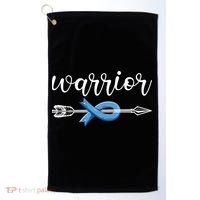 Colon Cancer Warrior Colon Cancer Awareness Meaningful Gift Golf Towel thumb 0