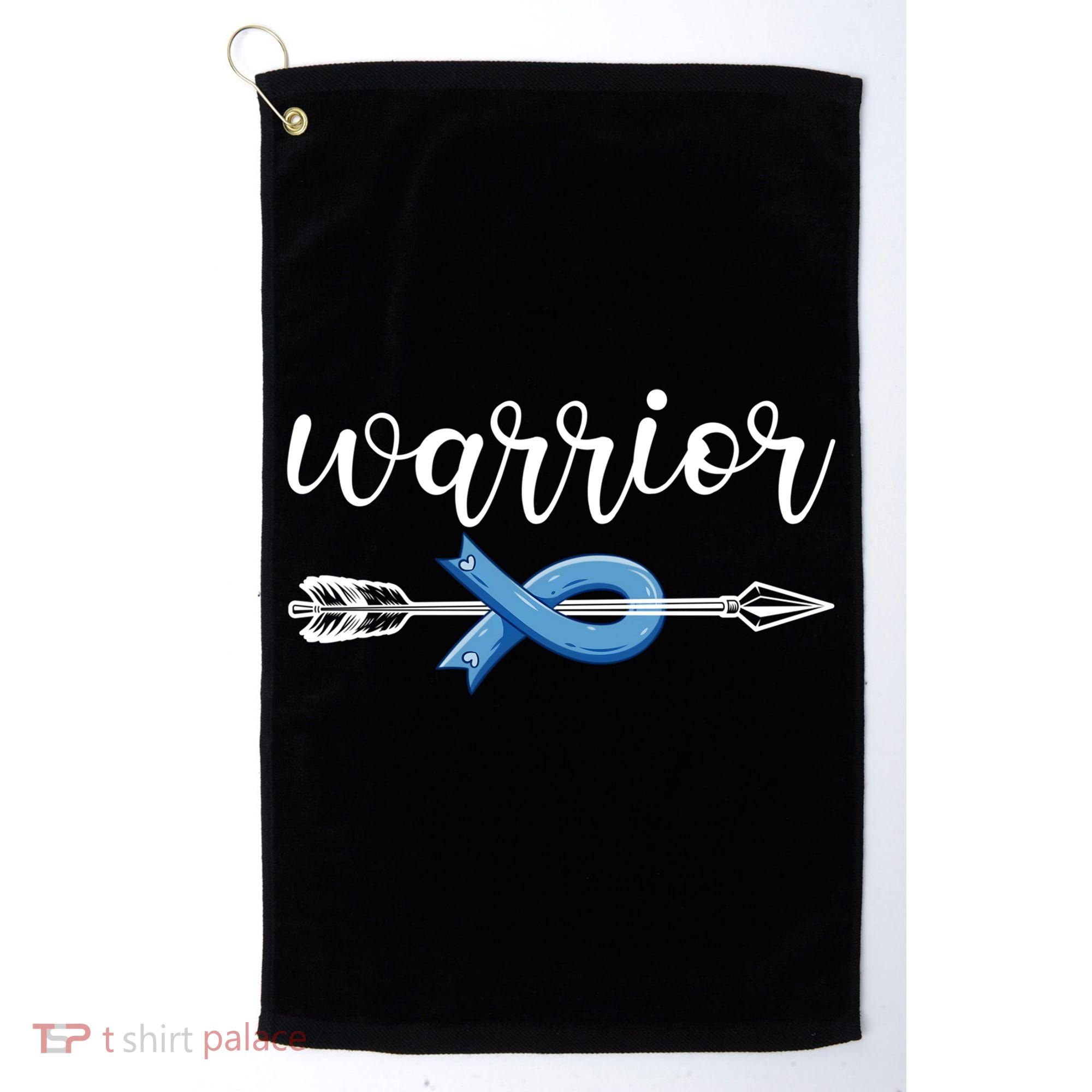 Colon Cancer Warrior Colon Cancer Awareness Meaningful Gift Golf Towel