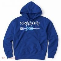 Colon Cancer Warrior Colon Cancer Awareness Meaningful Gift Hoodie thumb 0