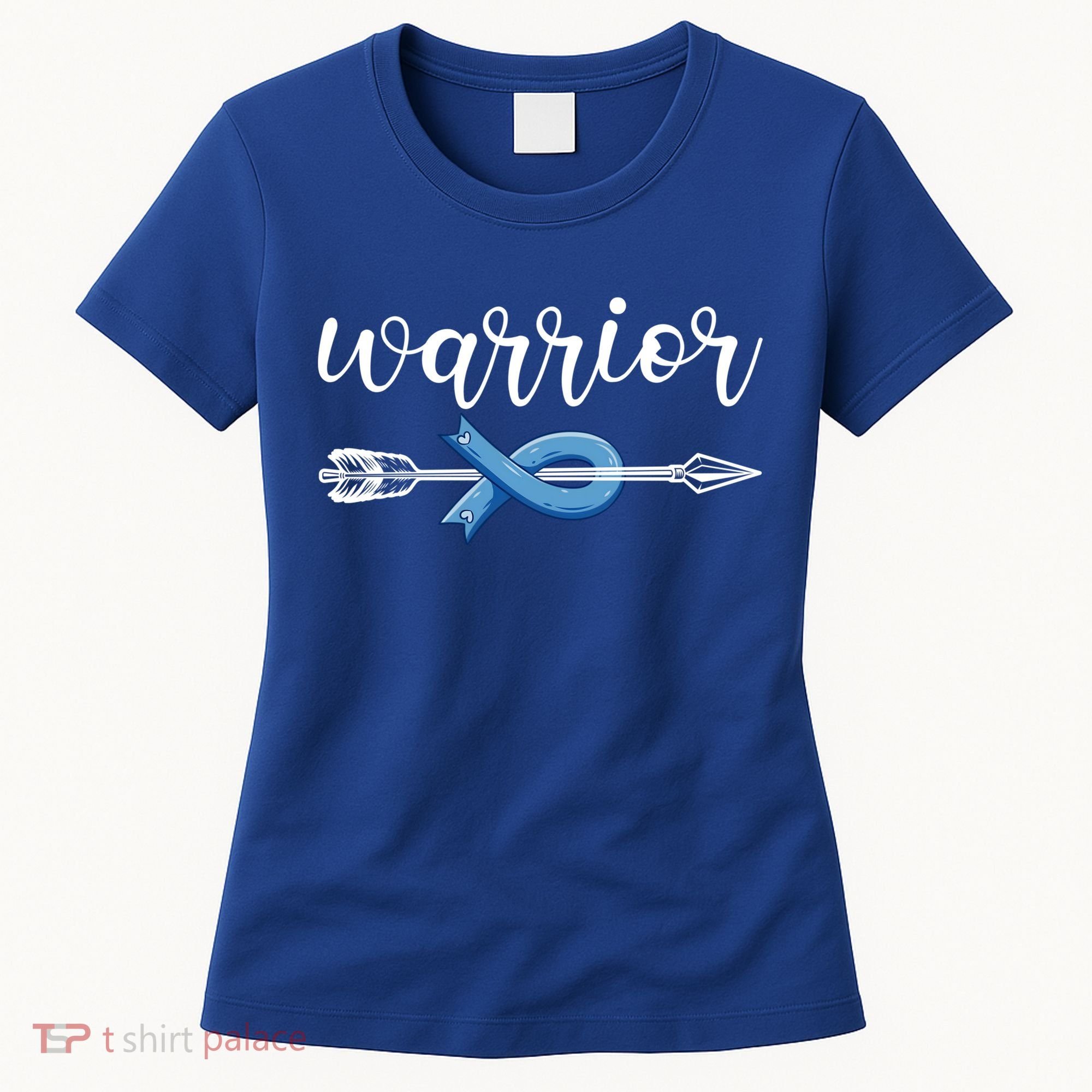 Colon Cancer Warrior Colon Cancer Awareness Meaningful Gift Women's T-Shirt
