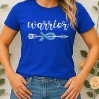 Colon Cancer Warrior Colon Cancer Awareness Meaningful Gift Women's T-Shirt thumb 2