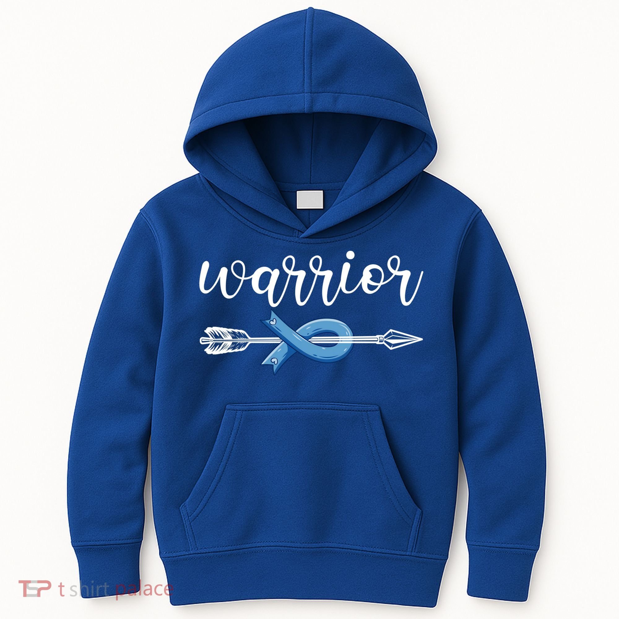 Colon Cancer Warrior Colon Cancer Awareness Meaningful Gift Kids Hoodie