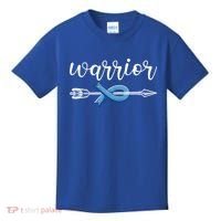 Colon Cancer Warrior Colon Cancer Awareness Meaningful Gift Kids T-Shirt thumb 0