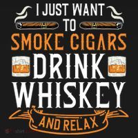 Cuban Cigar Whiskey Scotch Drinker Doggie Tank thumb 4
