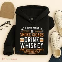 Cuban Cigar Whiskey Scotch Drinker Hoodie thumb 4