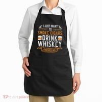 Cuban Cigar Whiskey Scotch Drinker Apron thumb 2