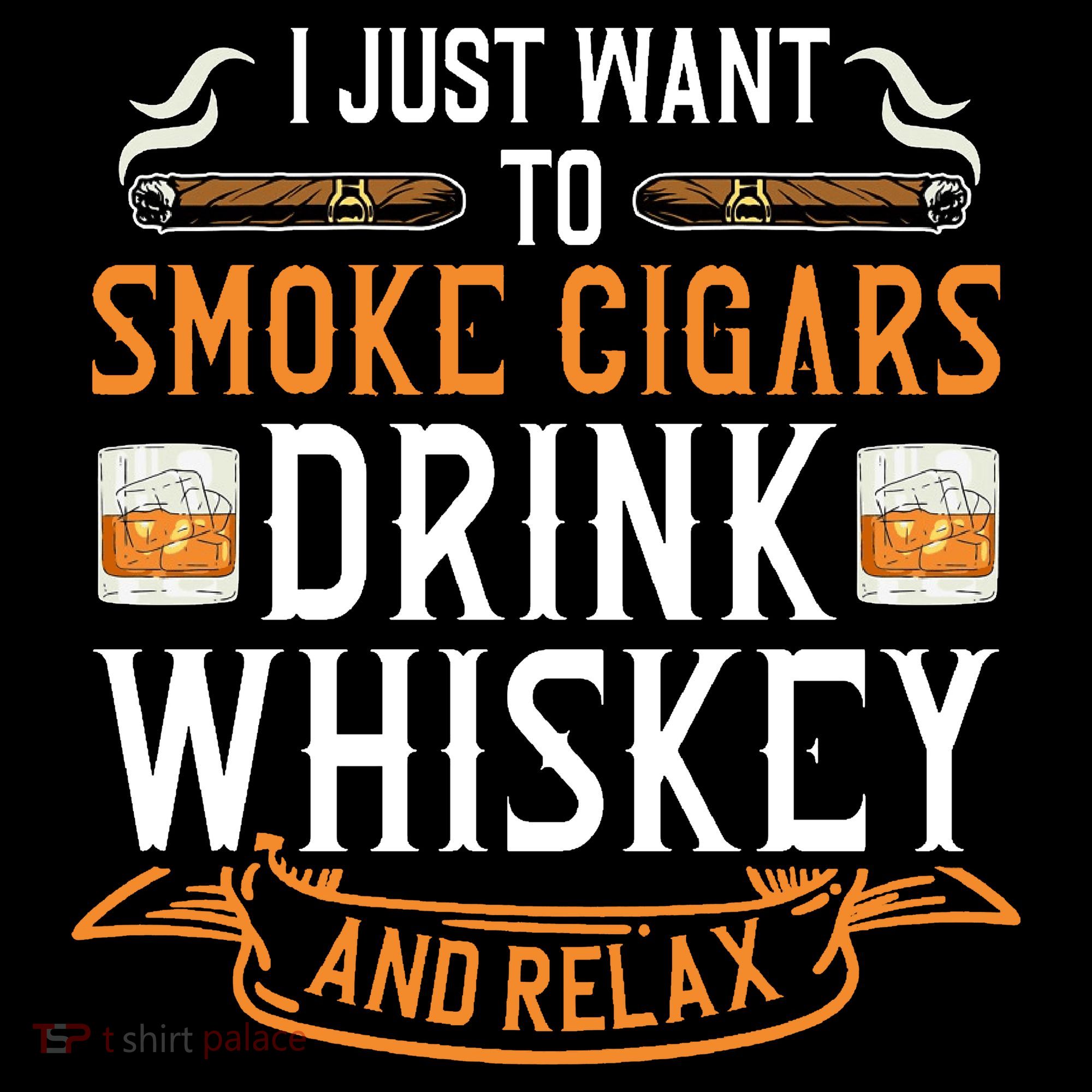 Cuban Cigar Whiskey Scotch Drinker Sweatshirt