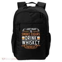 Cuban Cigar Whiskey Scotch Drinker Backpack thumb 0