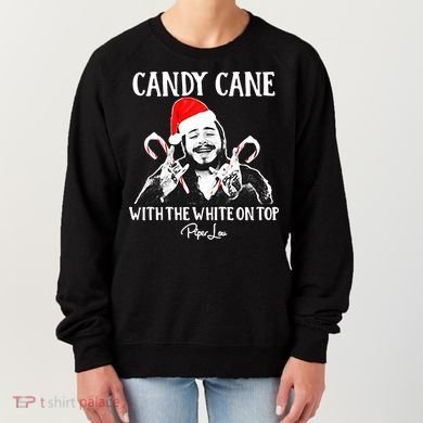 Candy Cane With The White On Top Christmas Women's Sweatshirt