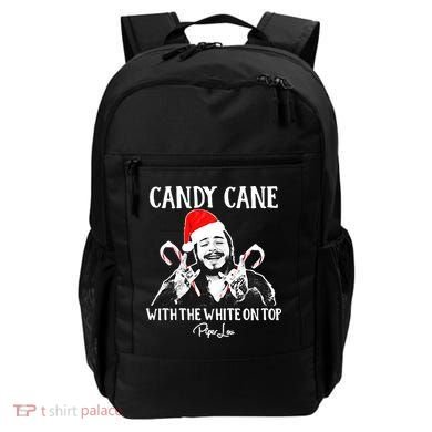 Candy Cane With The White On Top Christmas Backpack