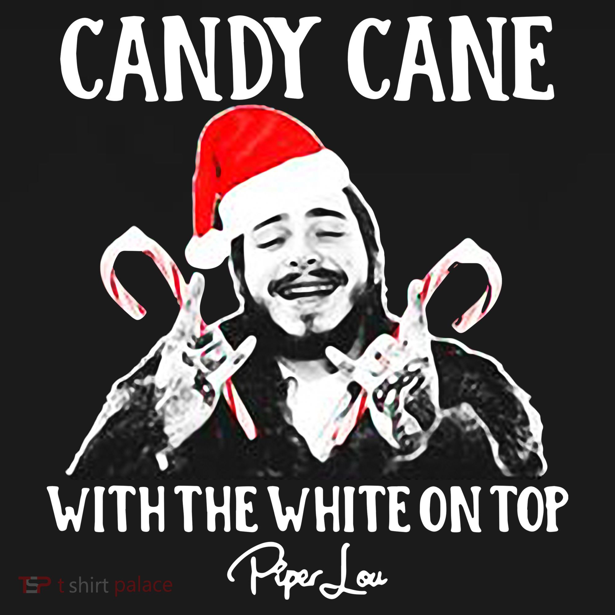 Candy Cane With The White On Top Christmas Bucket Hat