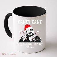 Candy Cane With The White On Top Christmas Coffee Mug thumb 0