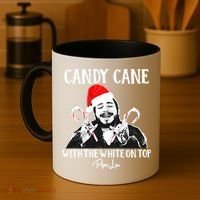 Candy Cane With The White On Top Christmas Coffee Mug thumb 4