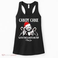 Candy Cane With The White On Top Christmas Women's Tank Top thumb 0