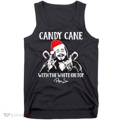 Candy Cane With The White On Top Christmas Tank Top