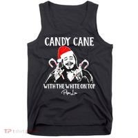 Candy Cane With The White On Top Christmas Tank Top thumb 0