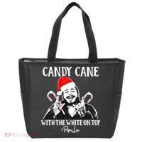 Candy Cane With The White On Top Christmas Tote Bag thumb 0