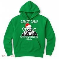 Candy Cane With The White On Top Christmas Hoodie thumb 0