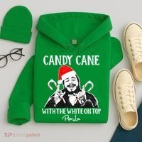Candy Cane With The White On Top Christmas Hoodie thumb 4