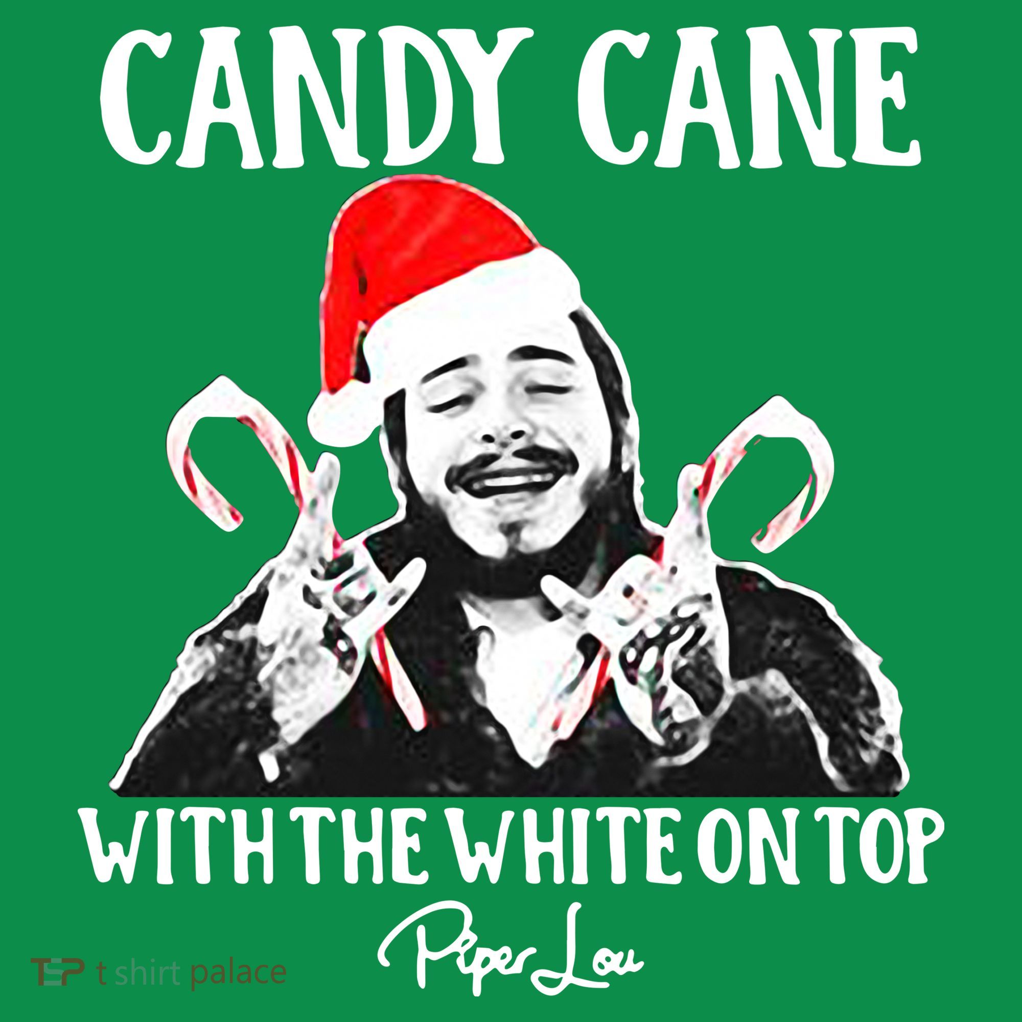Candy Cane With The White On Top Christmas Sweatshirt