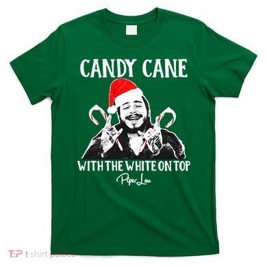 Candy Cane With The White On Top Christmas T-Shirt