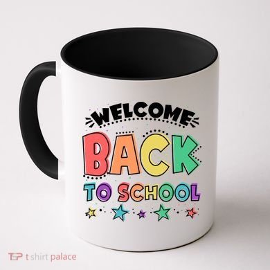 Cute Colorful Welcome Back To School Coffee Mug