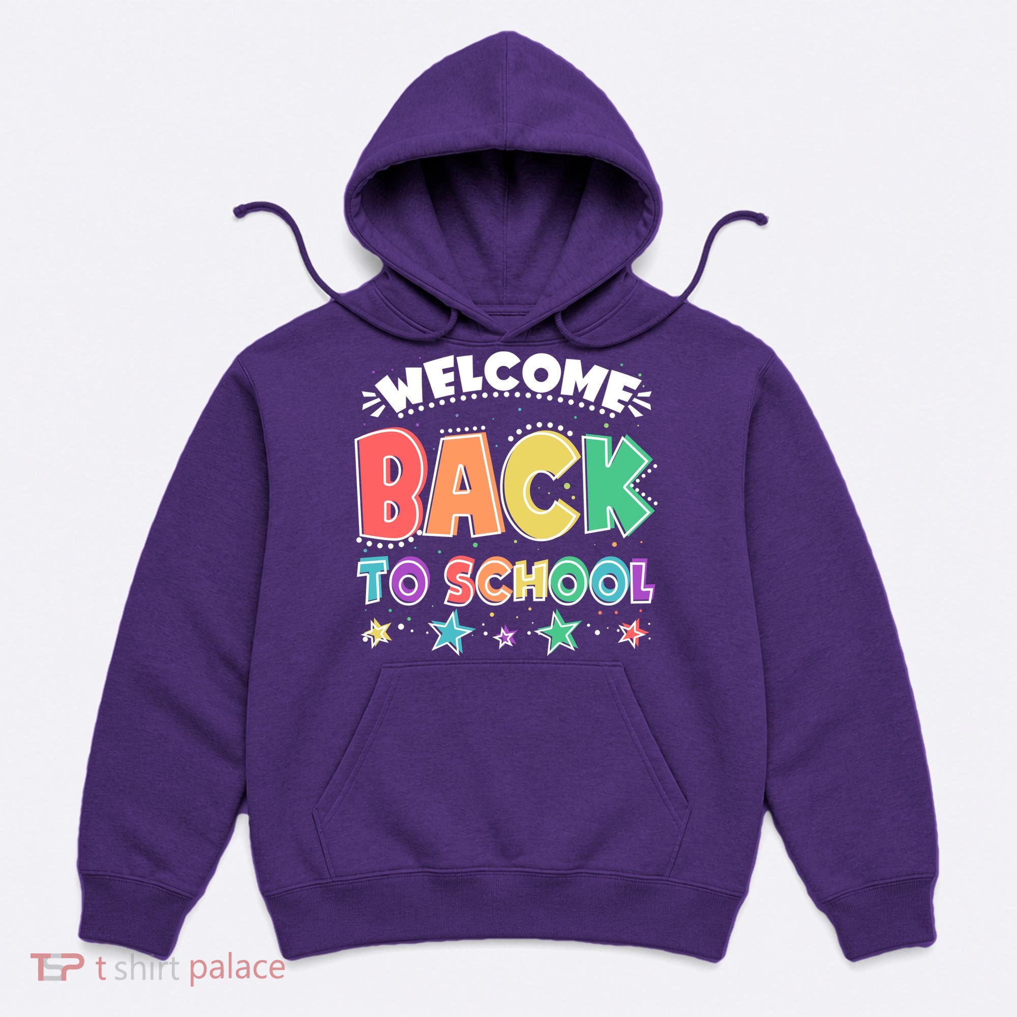 Cute Colorful Welcome Back To School Hoodie