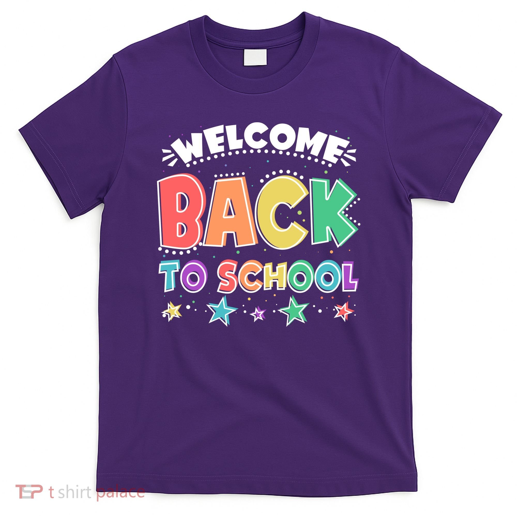 Cute Colorful Welcome Back To School T-Shirt