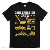Construction Crew Worker Excavator T-Shirt thumb 0