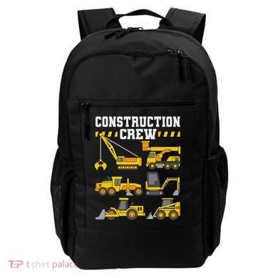 Construction Crew Worker Excavator Backpack