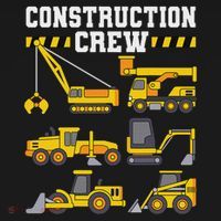 Construction Crew Worker Excavator Pajama Set thumb 2