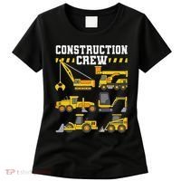Construction Crew Worker Excavator Women's T-Shirt thumb 0