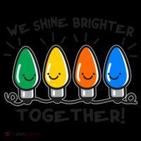 Cute Christmas We Shine Brighter Together Coffee Mug thumb 5