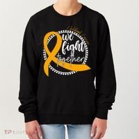 Childhood Cancer We Fight Together Women's Sweatshirt thumb 0