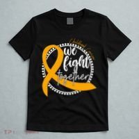 Childhood Cancer We Fight Together T-Shirt thumb 5
