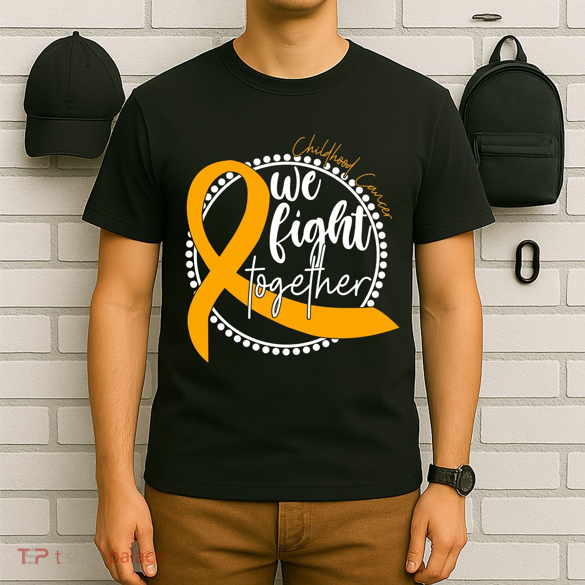 Childhood Cancer We Fight Together T-Shirt