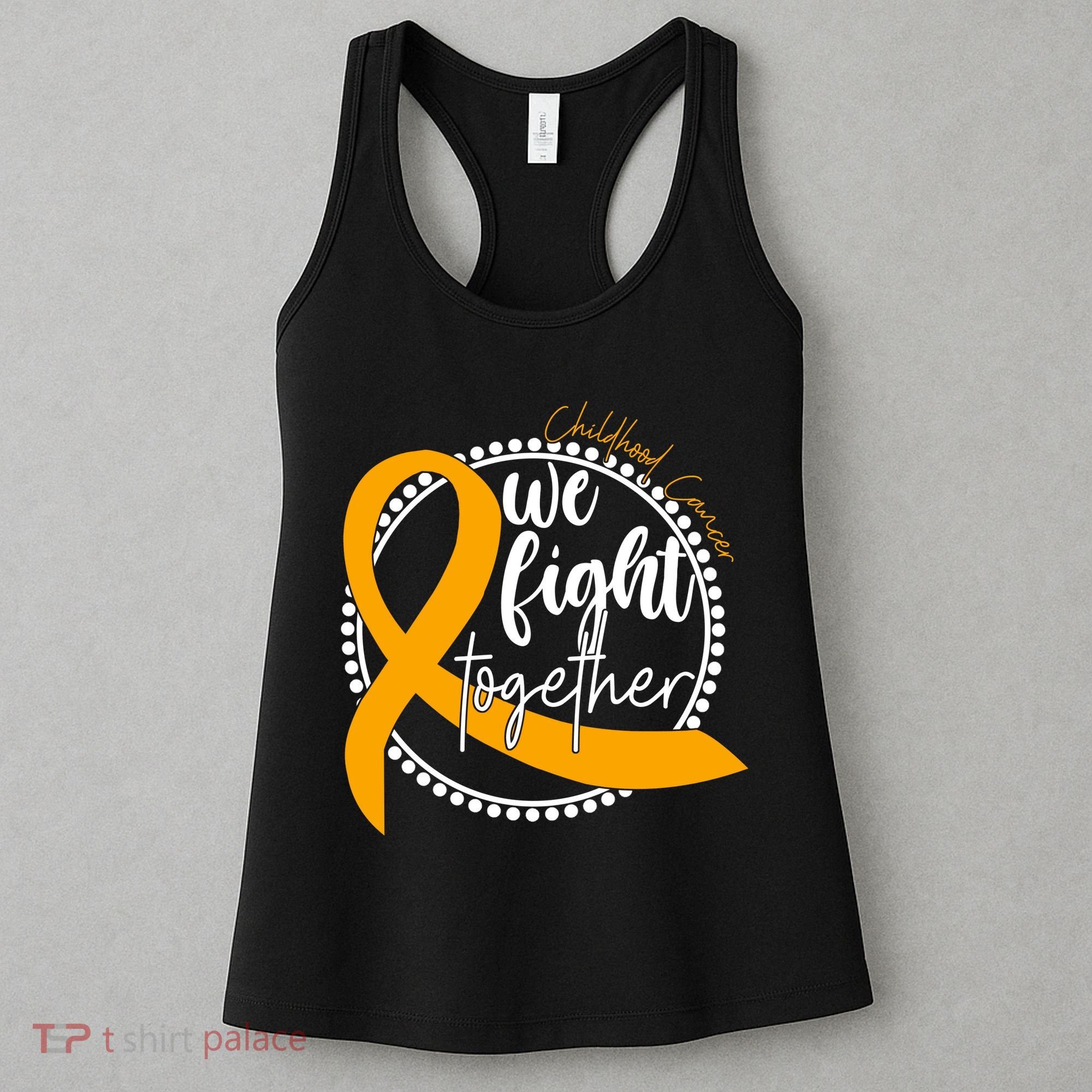 Childhood Cancer We Fight Together Women's Tank Top