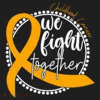 Childhood Cancer We Fight Together Hat thumb 2