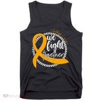 Childhood Cancer We Fight Together Tank Top thumb 0