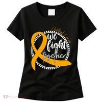 Childhood Cancer We Fight Together Women's T-Shirt thumb 0