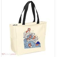 Cute Corgi Wave  Surfing Dogs  Tote Bag thumb 2