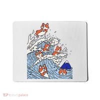 Cute Corgi Wave  Surfing Dogs  Mousepad thumb 0