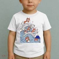 Cute Corgi Wave  Surfing Dogs  Toddler T-Shirt thumb 2