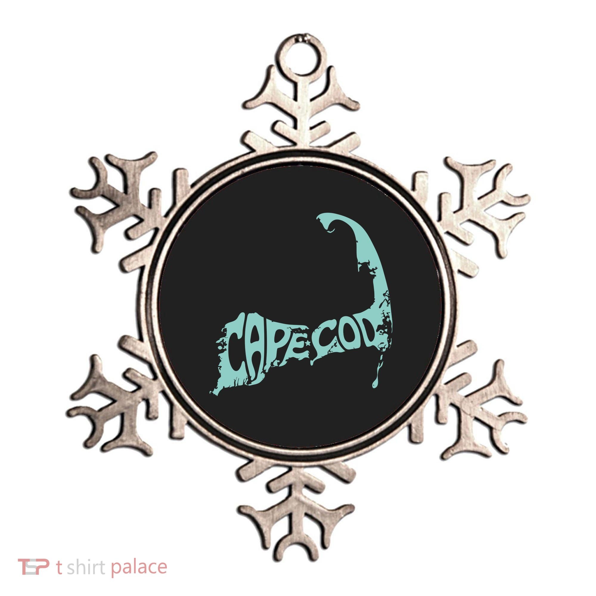 Cape Cod Word Art Ornament