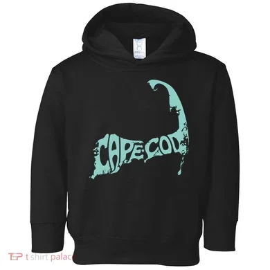 Cape Cod Word Art Toddler Hoodie