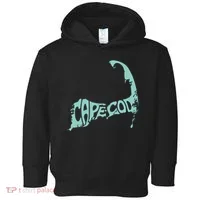 Cape Cod Word Art Toddler Hoodie thumb 0