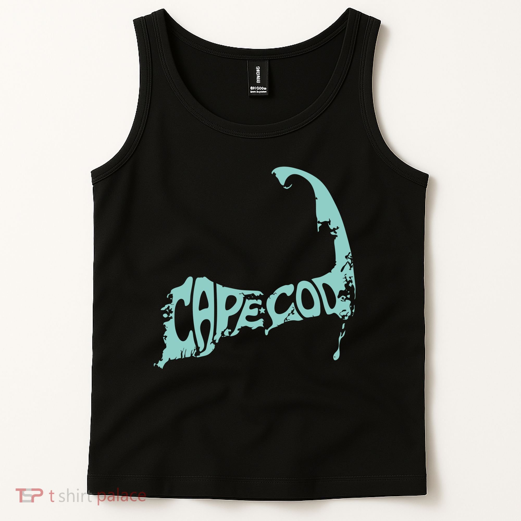 Cape Cod Word Art Tank Top